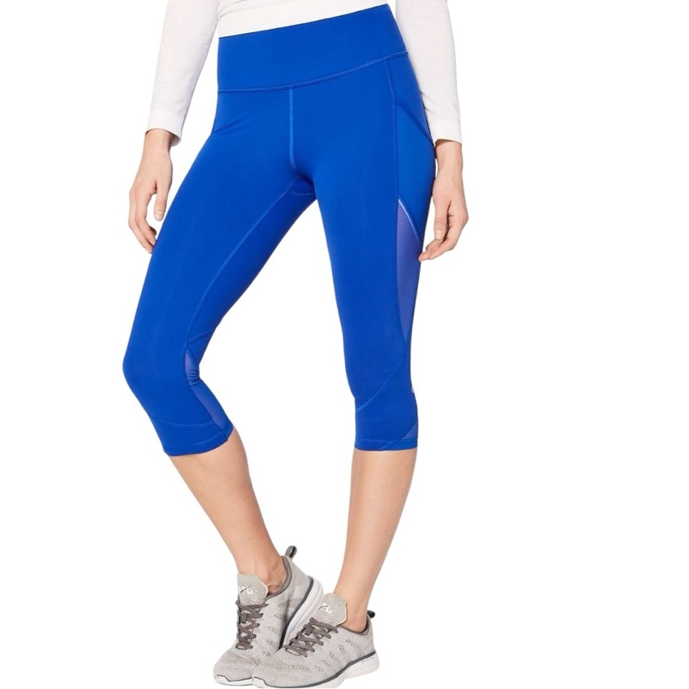Lululemon Fast as Light Leggings Blue 19” Jet Stream Luxtreme Running Tights